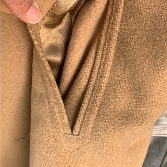 L.L. Bean wool blend women’s 8p pea coat. 3/4 slvs - Picture 7 of 9